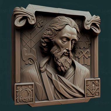 3D model Protestant (STL)